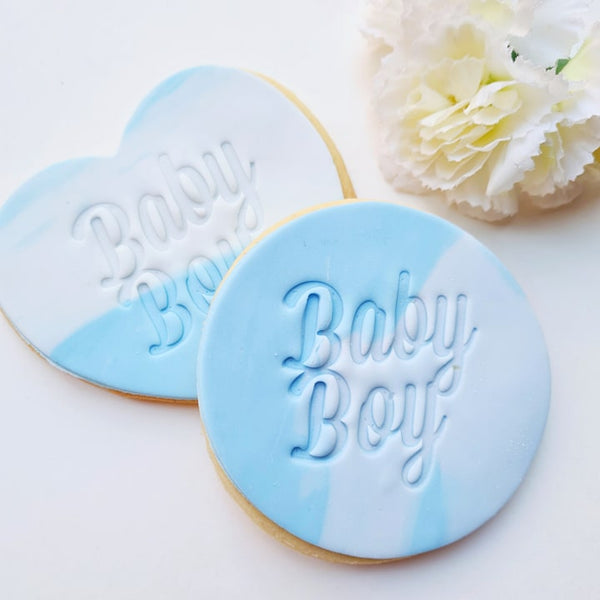 Baby Girl / Boy Italic Cookies