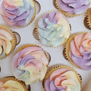 Rainbow Cupcakes